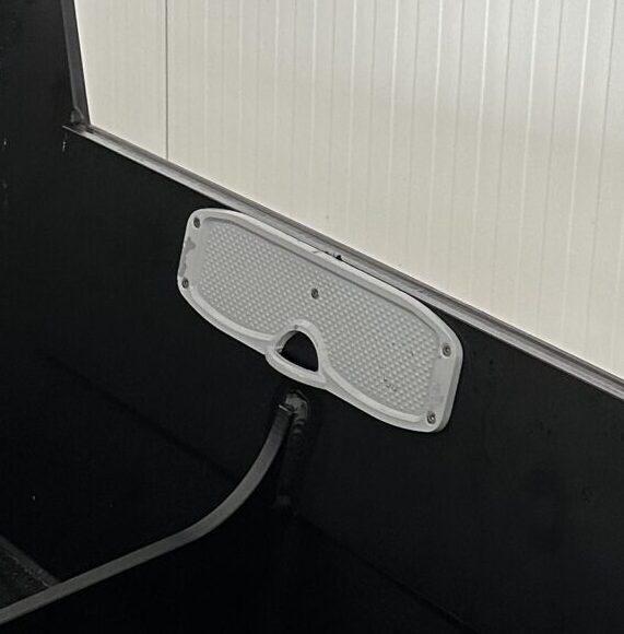 Transom plate Black Workboat