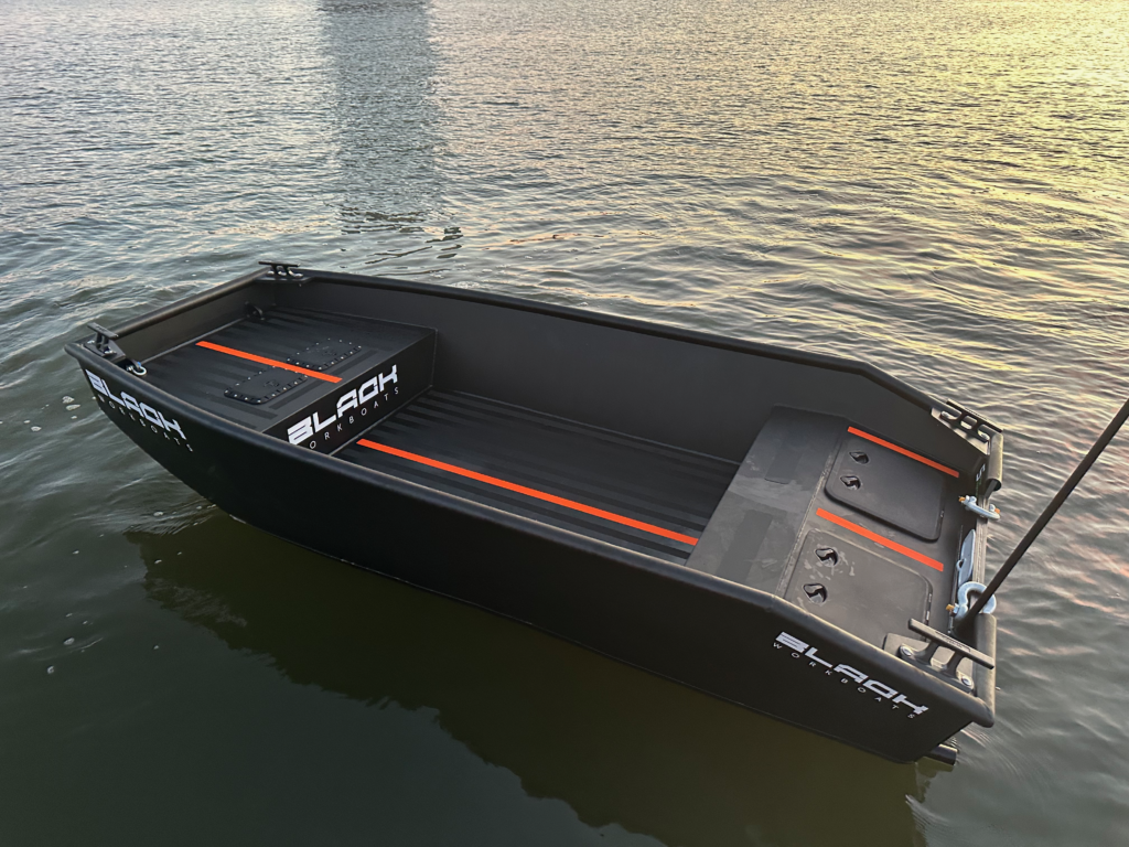 HDPE Workboat werkboot aluminium