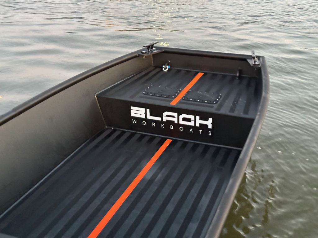 HDPE Workboat werkboot aluminium